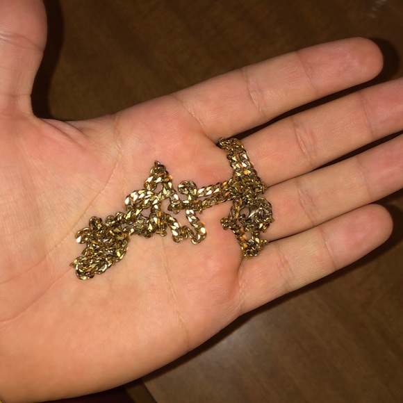 Gold plaited necklace! - Picture 3 of 3